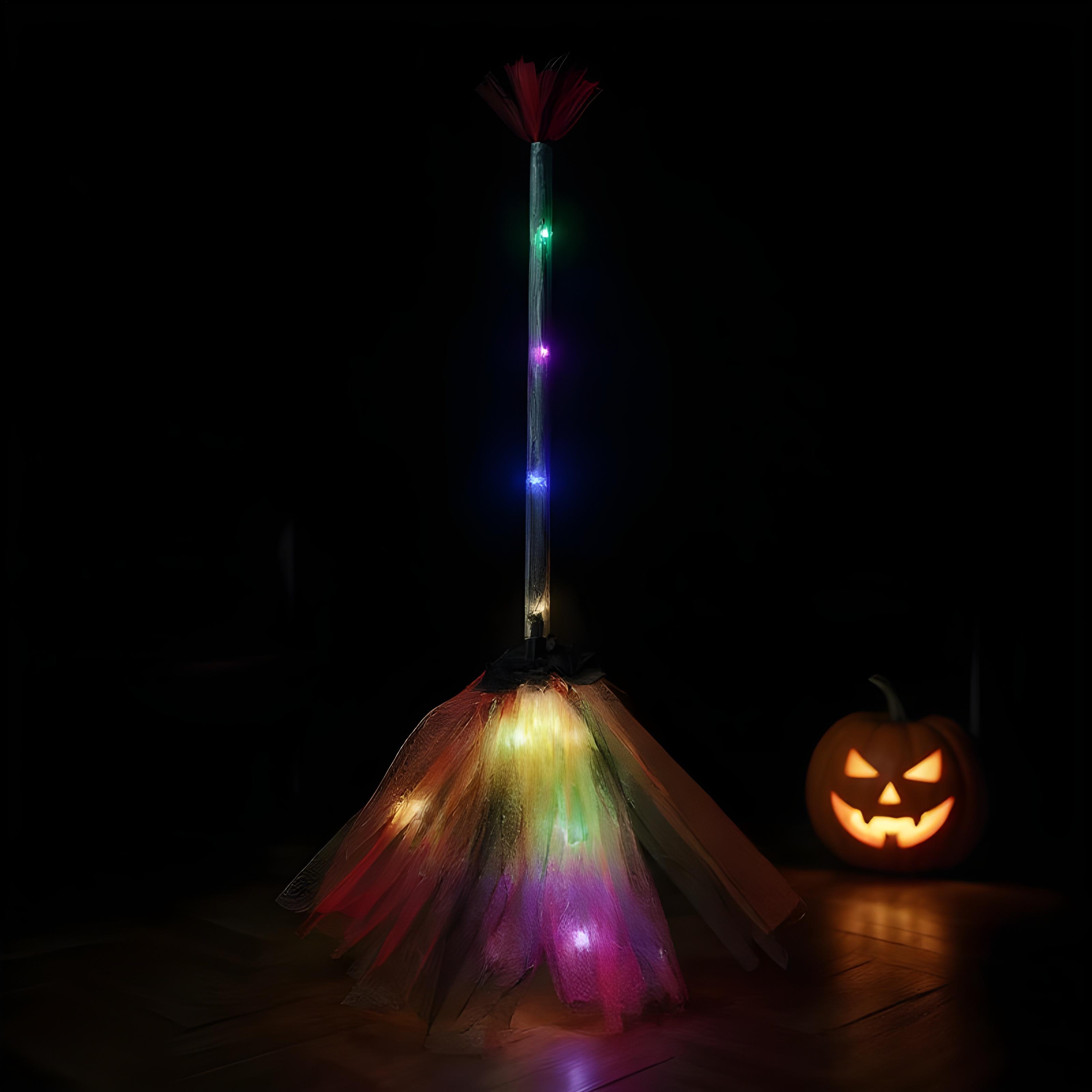 Witch Broom Battery Powered Fu - Kids Outdoor Broom recension och pris