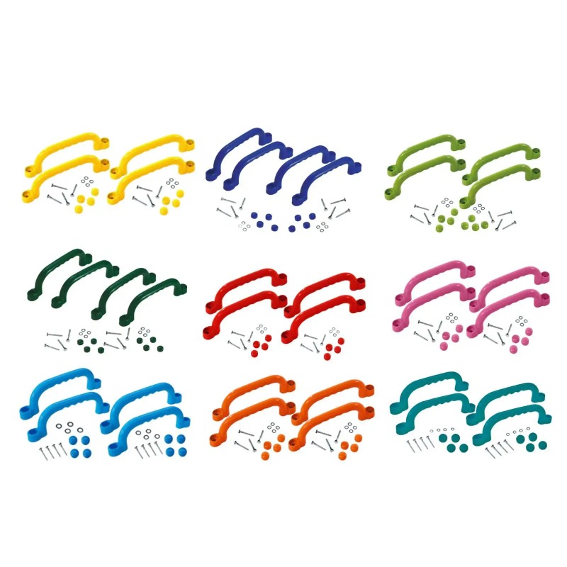 4 Pieces Climbing Frame Handle - Kids Outdoor Climbing Frame recension och pris