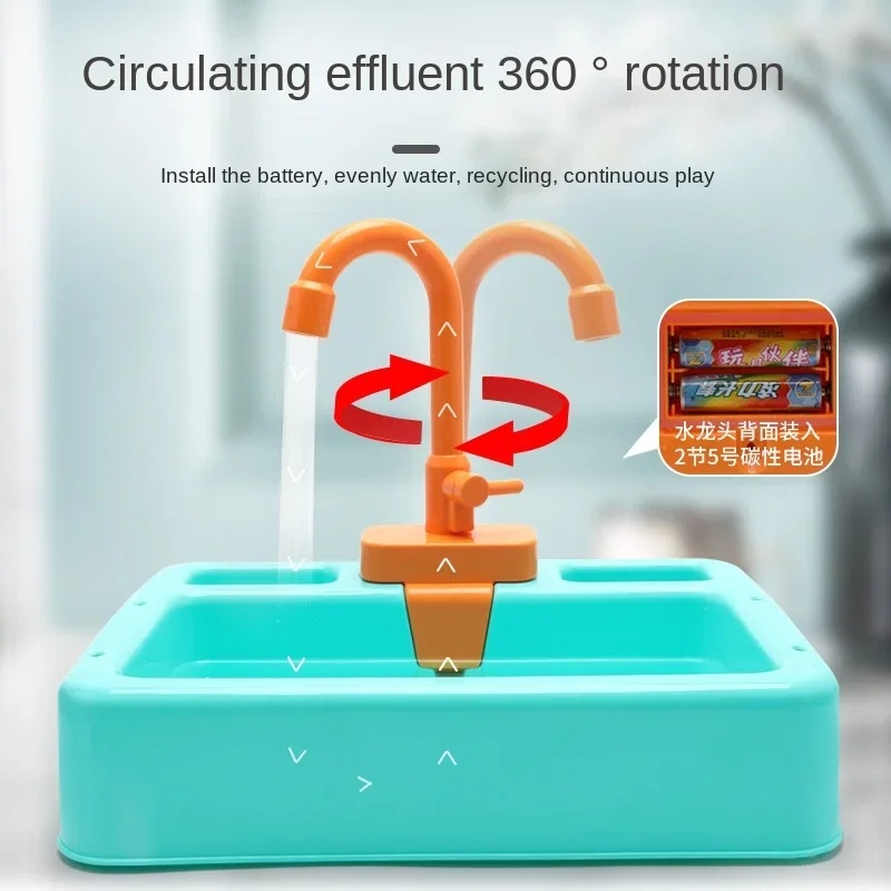 Kitchen Toy Plastic Dish‑Wash  - Kids Outdoor Kitchen Accessories recension och pris
