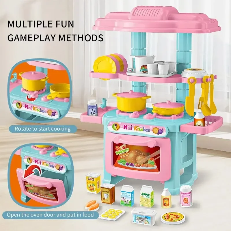 Mini Kitchen Counter Play Set  - Kids Outdoor Kitchen Accessories recension och pris