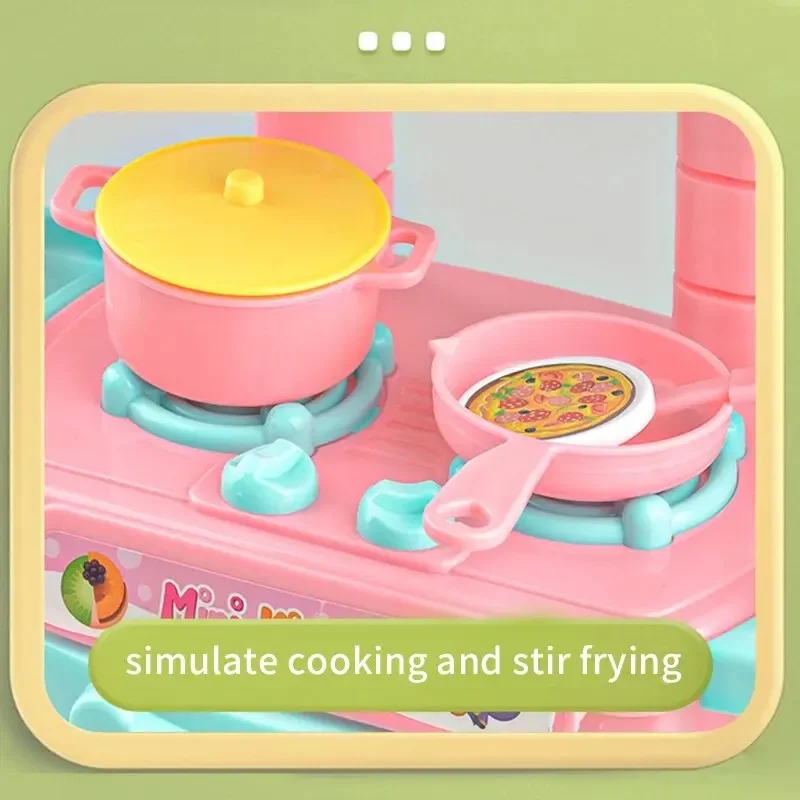 Mini Kitchen Counter Play Set  - Kids Outdoor Kitchen Accessories recension och pris