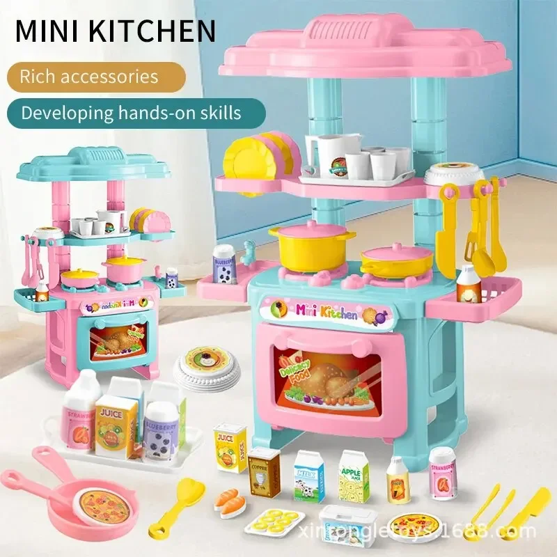 Mini Kitchen Counter Play Set  - Kids Outdoor Kitchen Accessories recension och pris