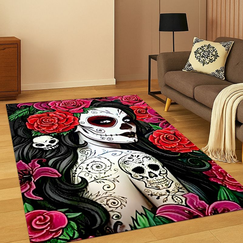 Gothic Skull Dead Girl Cartoon - Kids Outdoor Area recension och pris