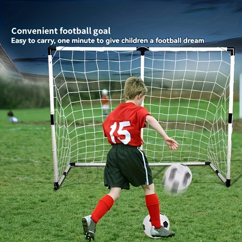 Portable Folding Soccer Goal N - Kids Outdoor Climbing Frame recension och pris
