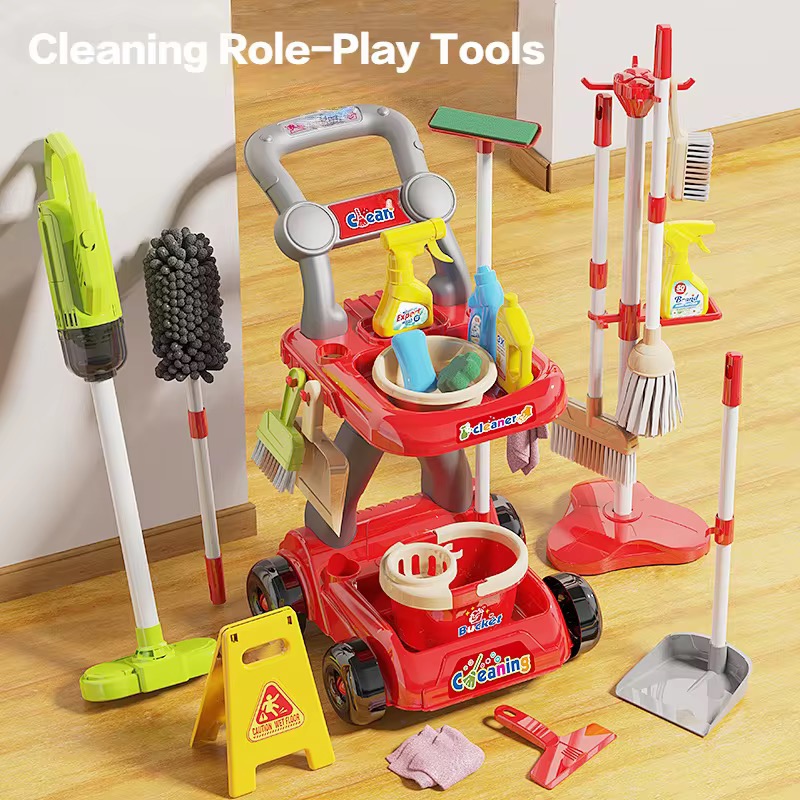Pretend Play Toys Children Sim - Kids Outdoor Broom recension och pris