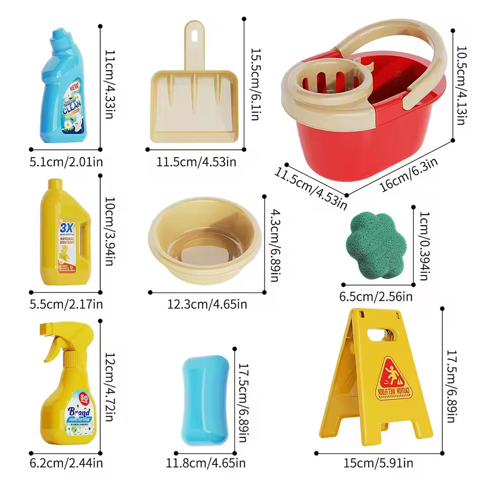Pretend Play Toys Children Sim - Kids Outdoor Broom recension och pris