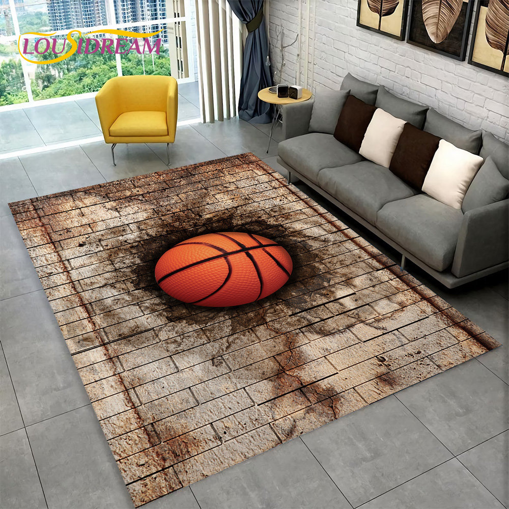 3D Basketball Cour Cartoon Are - Kids Outdoor Area recension och pris
