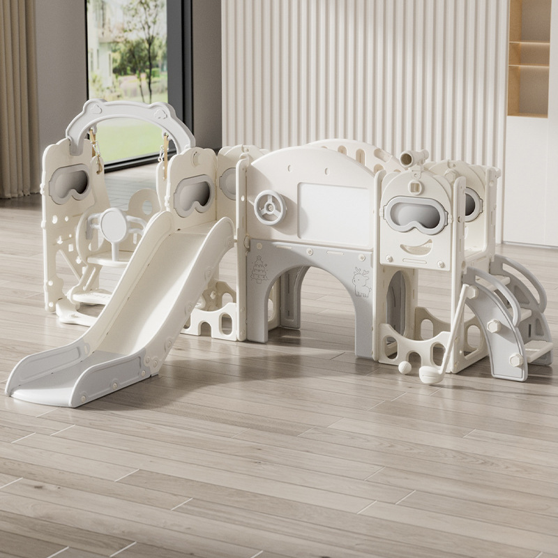 Indoor Slide Set for Home Use  - Kids Outdoor Climbing Frame recension och pris